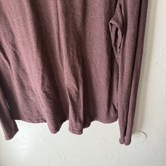 Mutual Weave Shirt Mens Medium Henley Long Sleeve‎ Casual Top - Picture 3 of 8